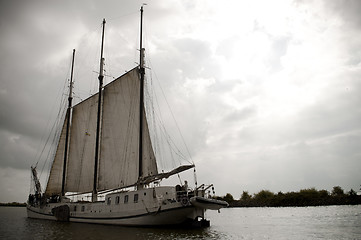 Image showing Travel ship