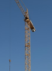 Image showing Blue sky Crane