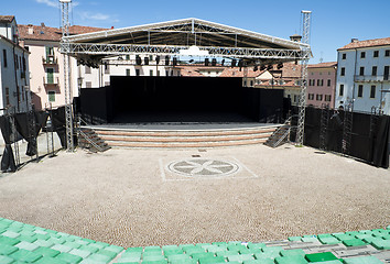 Image showing Amphitheater seats