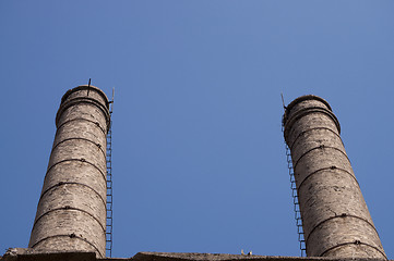 Image showing Twin Chimney