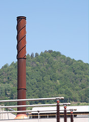 Image showing Rusty Chimney