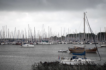 Image showing sailing boat