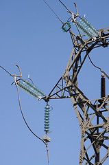 Image showing High Voltage Tower