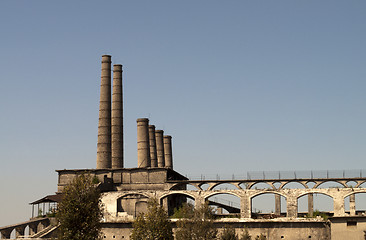 Image showing Old abandoned Factory