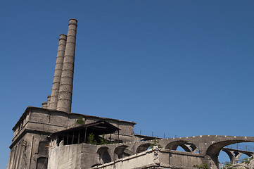 Image showing Old Factory Complex