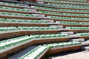 Image showing Amphitheater seats