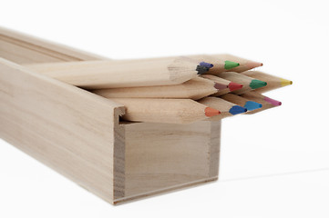 Image showing My Old Wooden Pencil Box 2