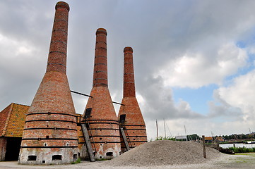 Image showing Old dutch brink furnace