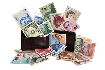 Image showing World currencies