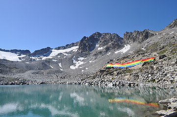 Image showing Peace on the mountain