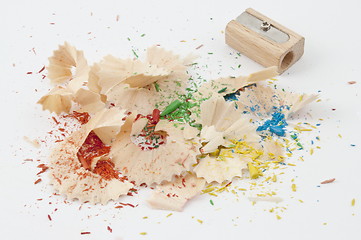 Image showing Pencil Shavings