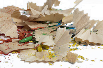 Image showing Pencil Shavings