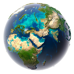 Image showing Earth after the Flood