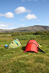 Image showing Tents