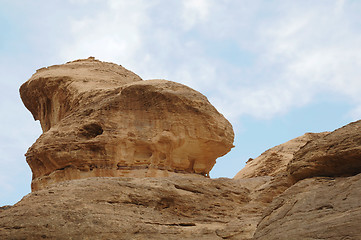 Image showing Mountains of Petra in Jordan