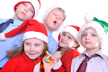 Image showing Christmas kids