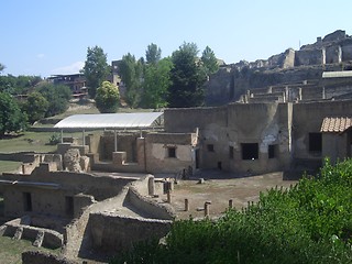 Image showing The ruins of Pompeii