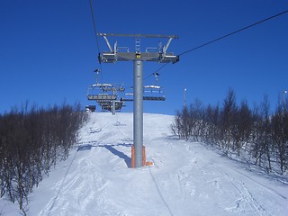 Image showing Ski lift