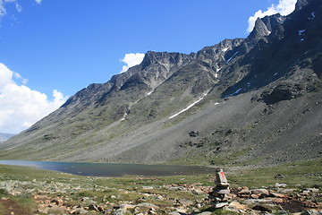 Image showing Hiking trail