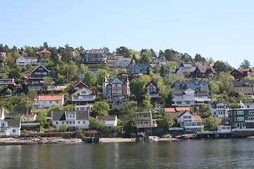 Image showing Drøbak in summer