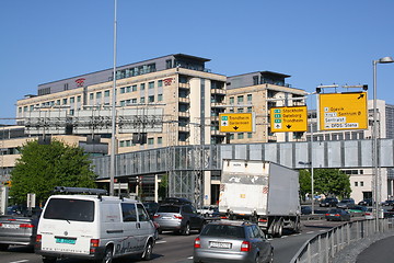 Image showing Traffic in Bjørvika