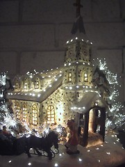 Image showing Christmas church