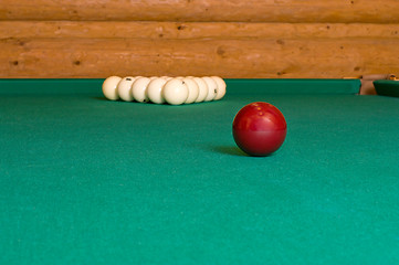 Image showing Russian billiards.