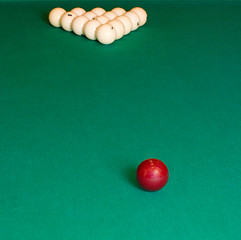 Image showing Russian billiards.