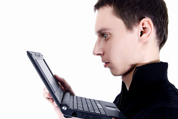 Image showing man with laptop man 