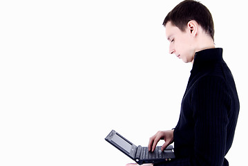 Image showing man with laptop