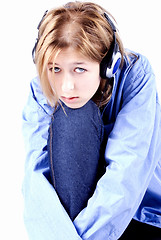 Image showing depressed girl  