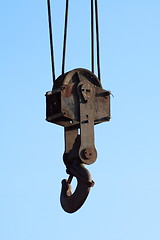 Image showing Crane hook