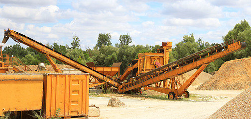 Image showing sandpit