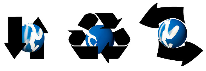 Image showing Recycle ball