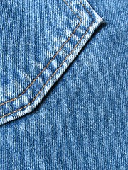 Image showing Jeans pocket