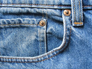 Image showing Jeans pocket