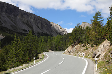 Image showing Road in Switzerland