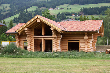 Image showing Log house