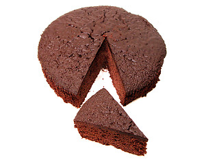 Image showing Chocolate cake pieces 2