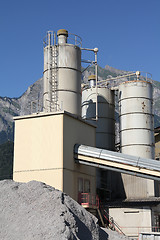 Image showing Cement factory