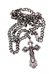 Image showing Silver cross