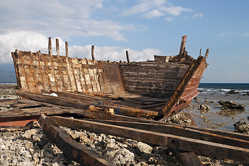 Image showing Shipwreck in Bali