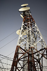 Image showing  Antenna radio station