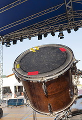 Image showing  Drums in concert