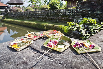 Image showing Balinese Offering