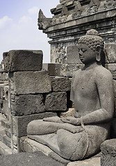 Image showing Borobudur  Buddha 