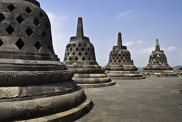 Image showing Top of Borobudur