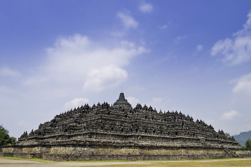 Image showing Borobudur view