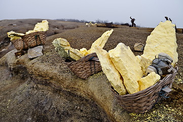 Image showing Sulfur baskets