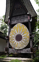 Image showing Traditional Toraja family tomb